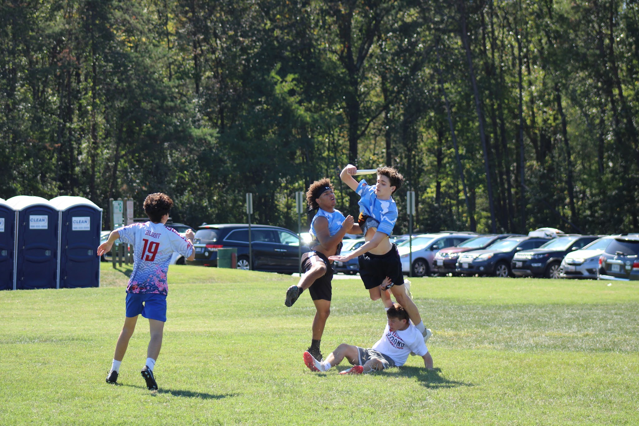 Whitman Poets in action at the Fall Fling tournament, October 2025