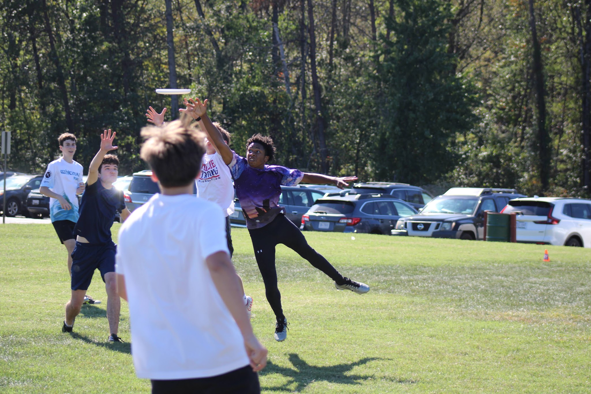 Whitman Poets in action at the Fall Fling tournament, October 2025