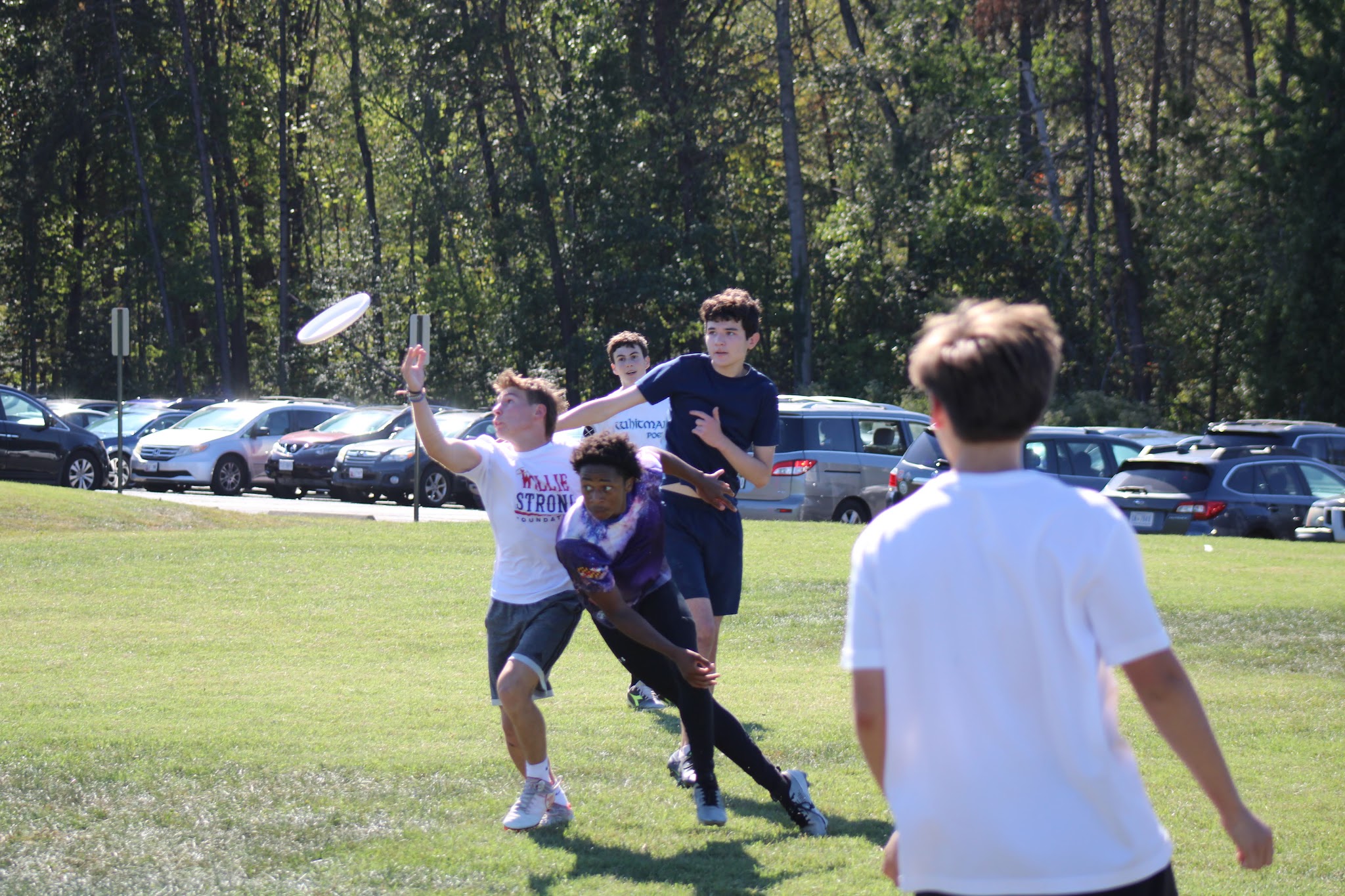 Whitman Poets in action at the Fall Fling tournament, October 2025