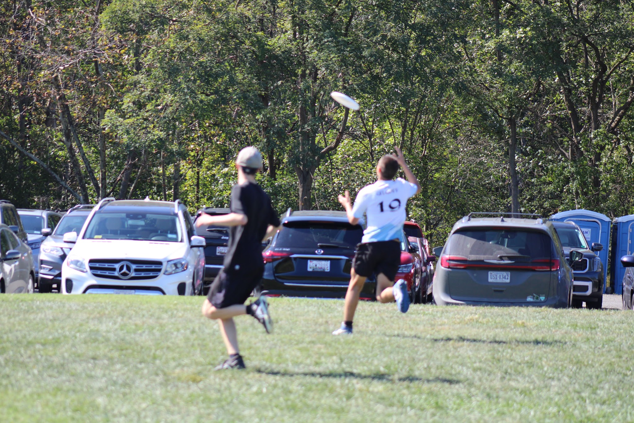 Poets and Pitchers players in action at a fall tournament